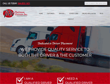 Tablet Screenshot of platinumdrivers.com
